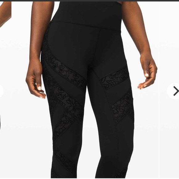 Lululemon Wunder Under High-Rise Tight* Flocked 28" - Picture 1 of 7